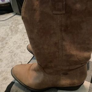 brown cowgirl boots size 9